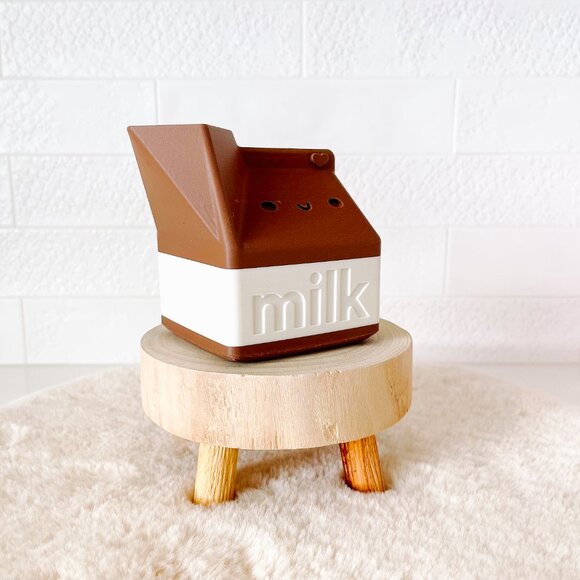 milk carton pencil holder // desk decor //play room decor - Picture 7 of 9